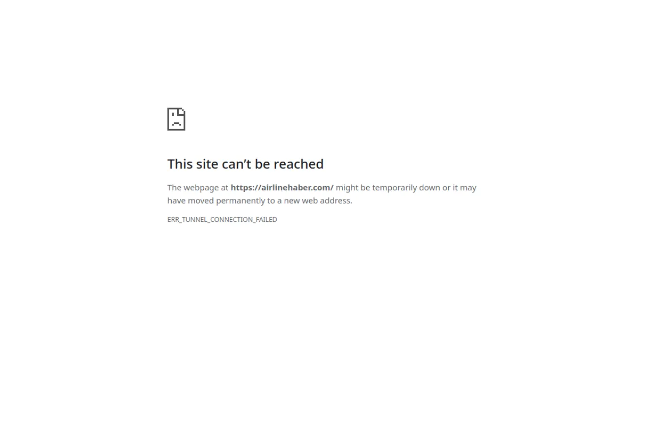 airlinehaber.com web sitesi ekran görüntüsü - Haber - DA 31