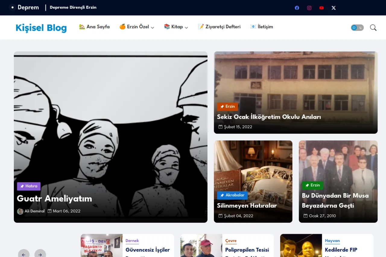 alidemiral.net web sitesi ekran görüntüsü - DA 17
