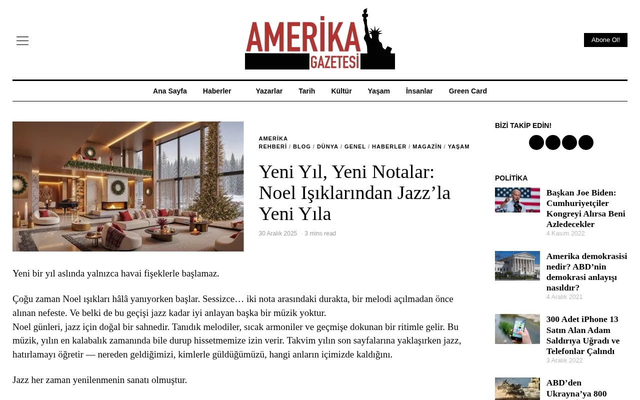 amerikagazetesi.com web sitesi ekran görüntüsü - Haber - DA 9