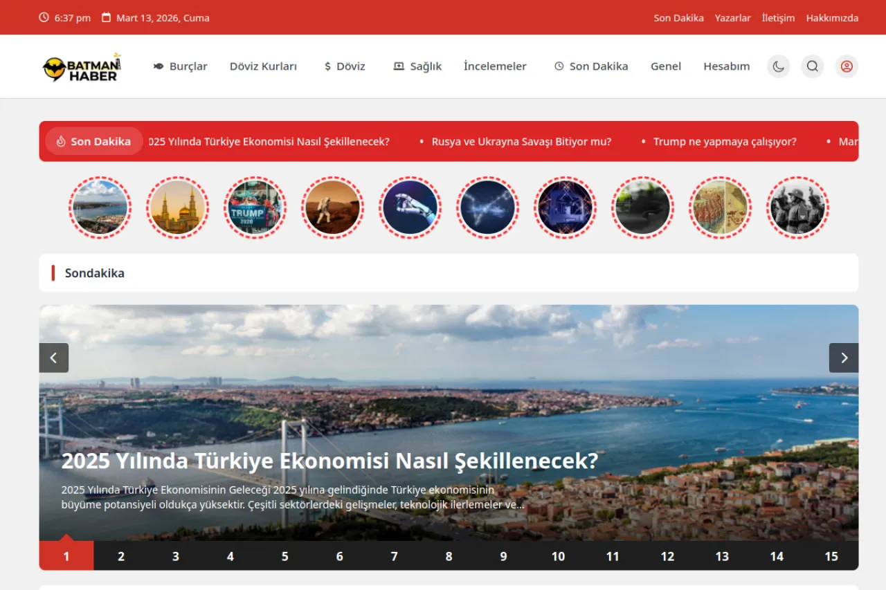batmangundem.com.tr web sitesi ekran görüntüsü
