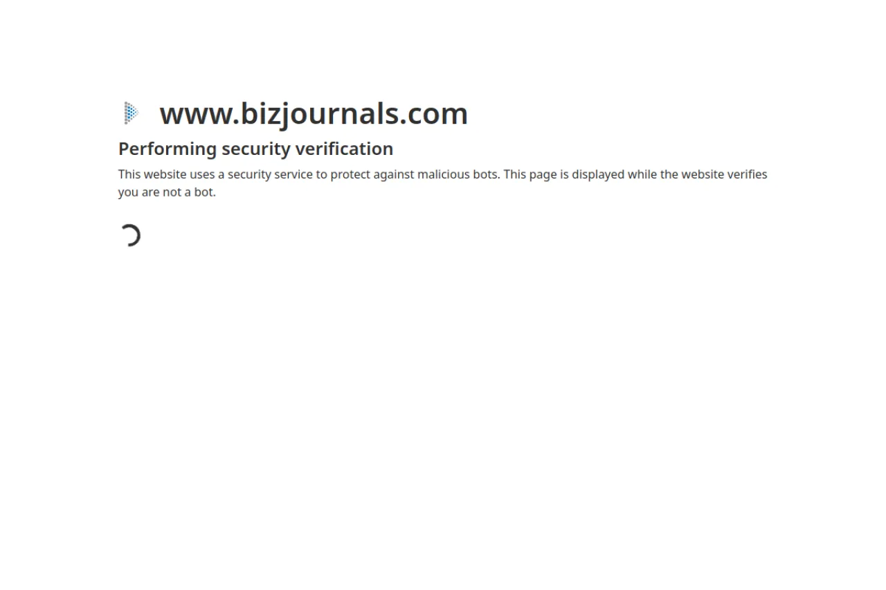 bizjournals.com web sitesi ekran görüntüsü - Teknoloji - DA 91