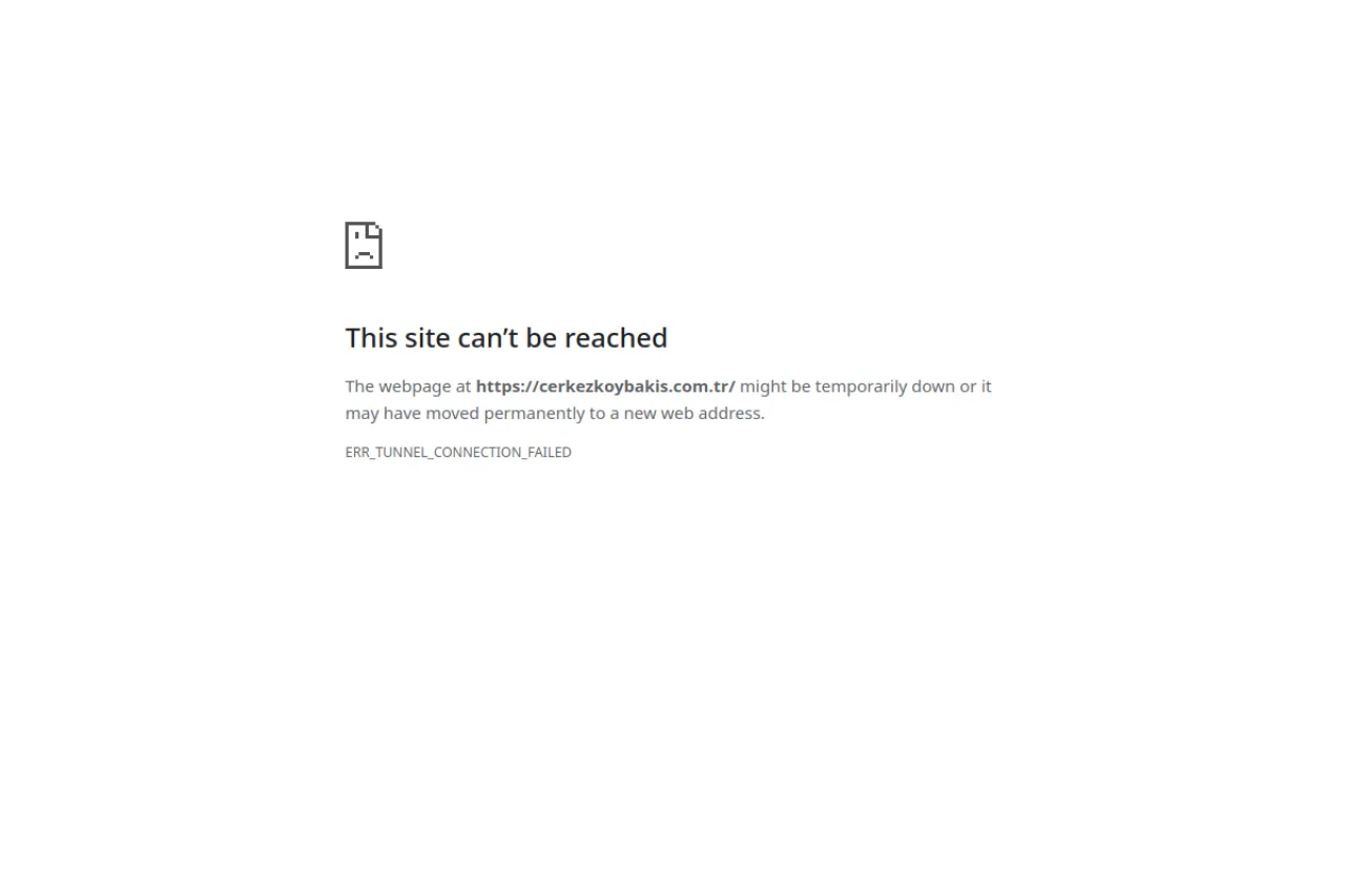 cerkezkoybakis.com.tr web sitesi ekran görüntüsü