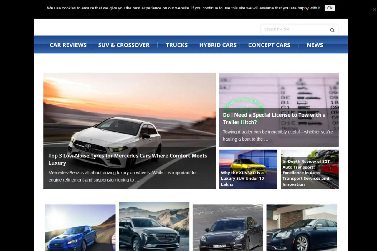 digestcars.com web sitesi ekran görüntüsü - Otomotiv
