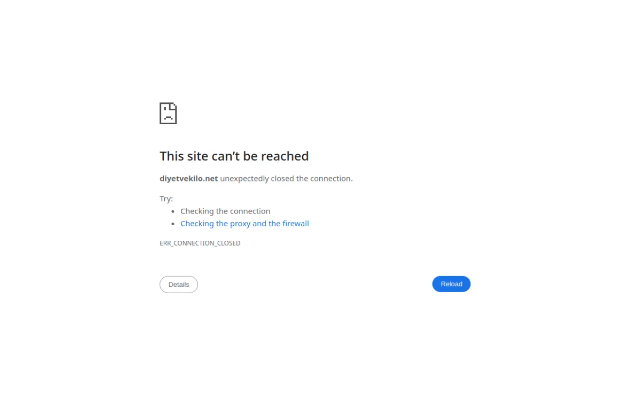 diyetvekilo.net web sitesi ekran görüntüsü - Politika - DA 19