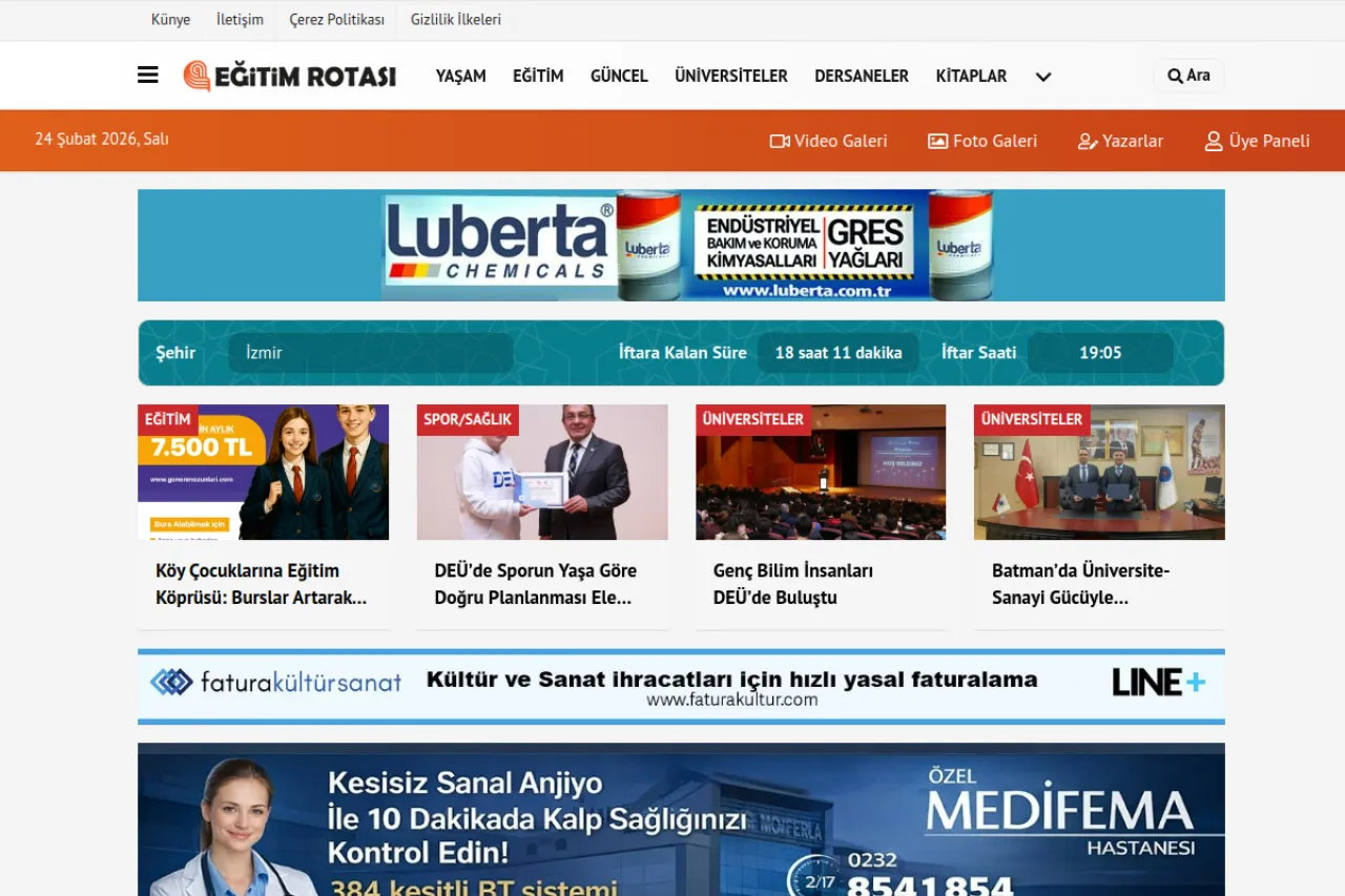 egitimrotasi.com web sitesi ekran görüntüsü - Eğitim - DA 9