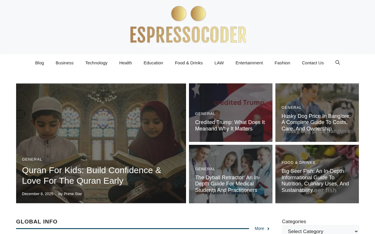 espressocoder.co.uk web sitesi ekran görüntüsü - Haber