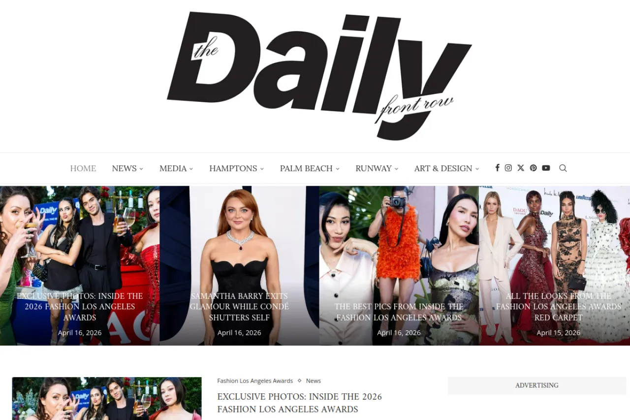 fashionweekdaily.com web sitesi ekran görüntüsü - Teknoloji - DA 70