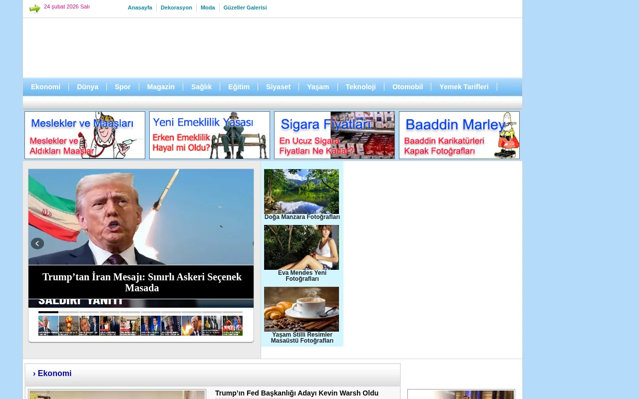 firsthaber.net web sitesi ekran görüntüsü - Haber - DA 29