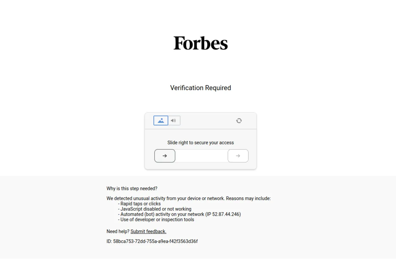 forbes.com web sitesi ekran görüntüsü - Teknoloji - DA 96