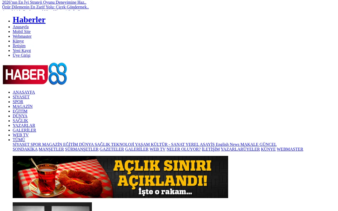 haber888.com web sitesi ekran görüntüsü - Haber - DA 30