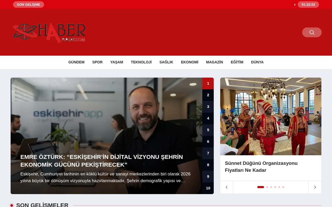 haberfirsat.com web sitesi ekran görüntüsü - Haber - DA 32