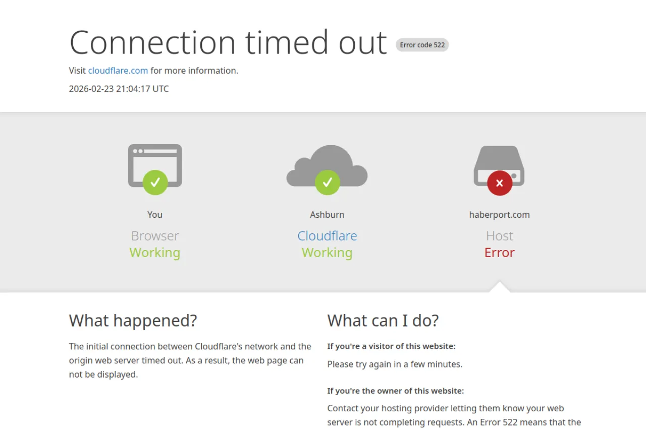 haberport.com web sitesi ekran görüntüsü - Haber - DA 34