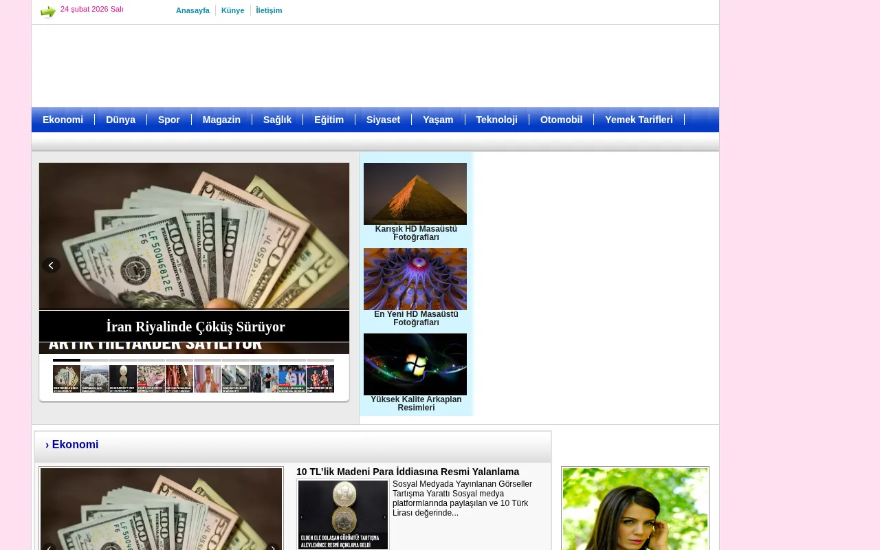 habervezir.com web sitesi ekran görüntüsü - Haber - DA 20