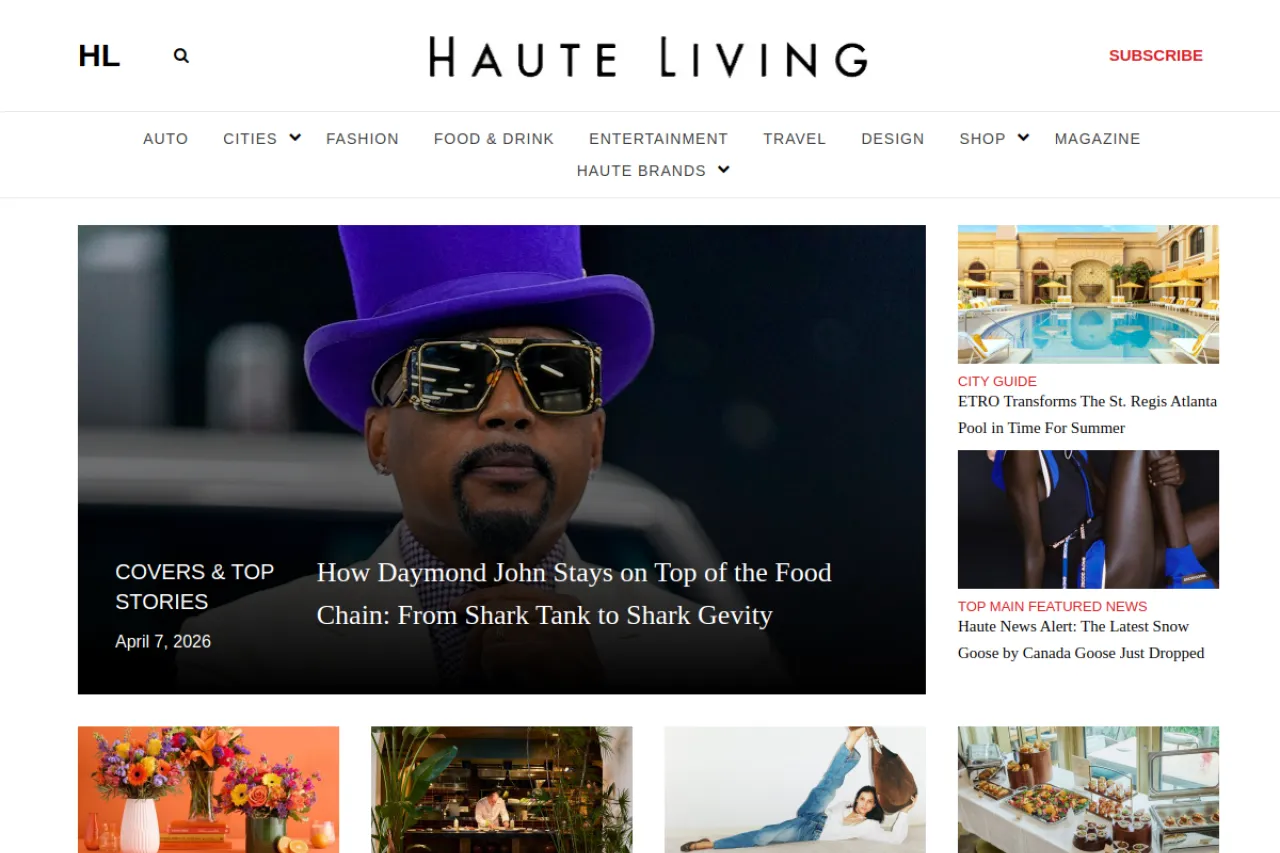 hauteliving.com web sitesi ekran görüntüsü - Teknoloji - DA 78
