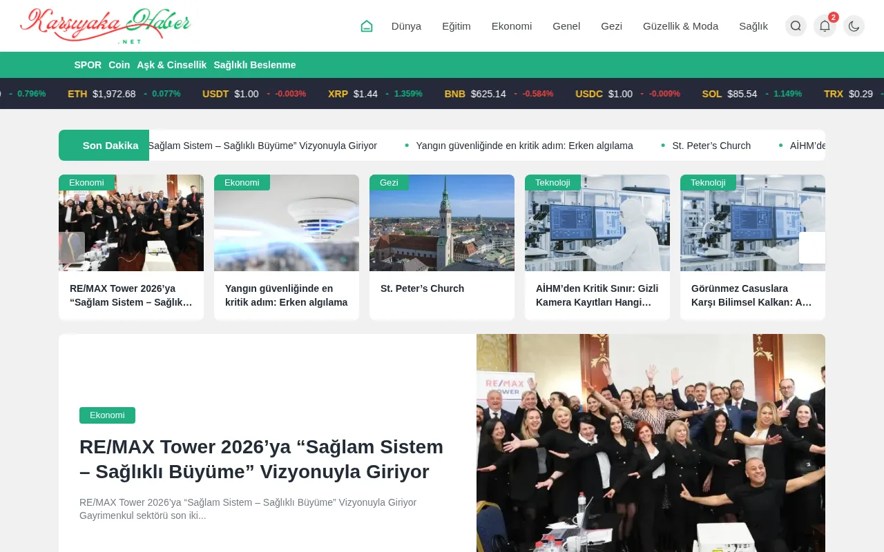 karsiyakahaber.net web sitesi ekran görüntüsü - Haber - DA 38