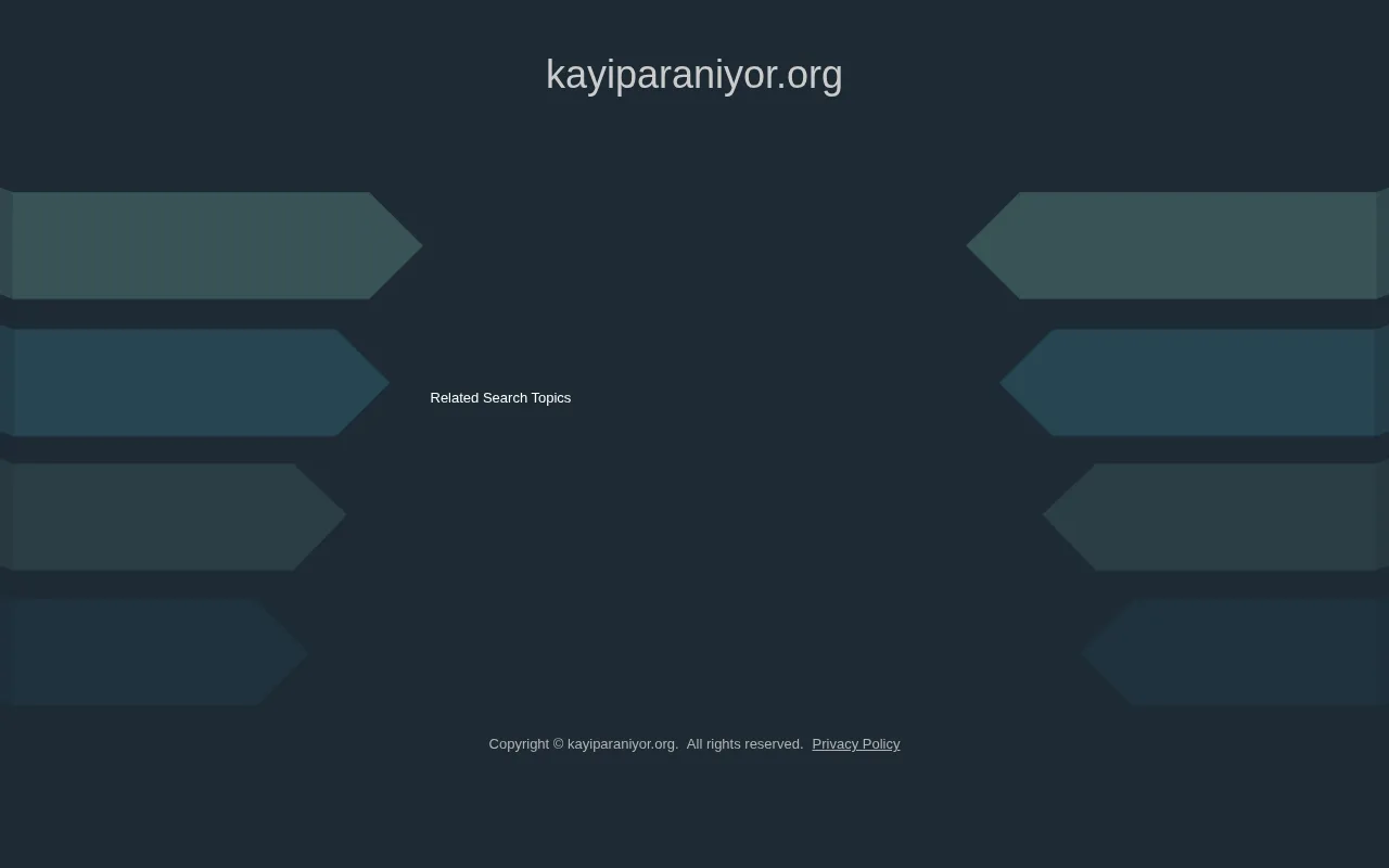 kayiparaniyor.org web sitesi ekran görüntüsü - Ekonomi - DA 30