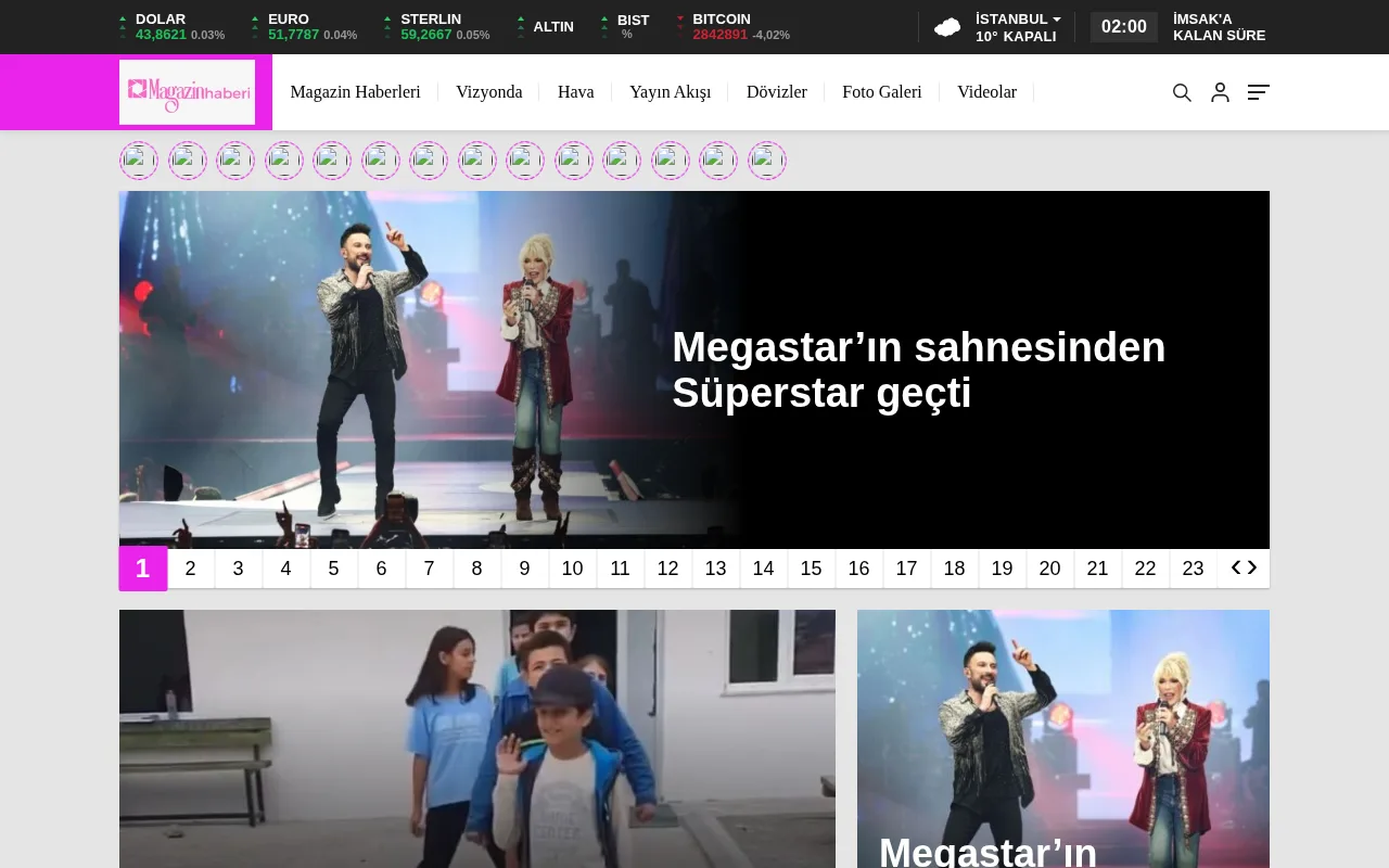 magazinhaberi.com web sitesi ekran görüntüsü - Haber - DA 21