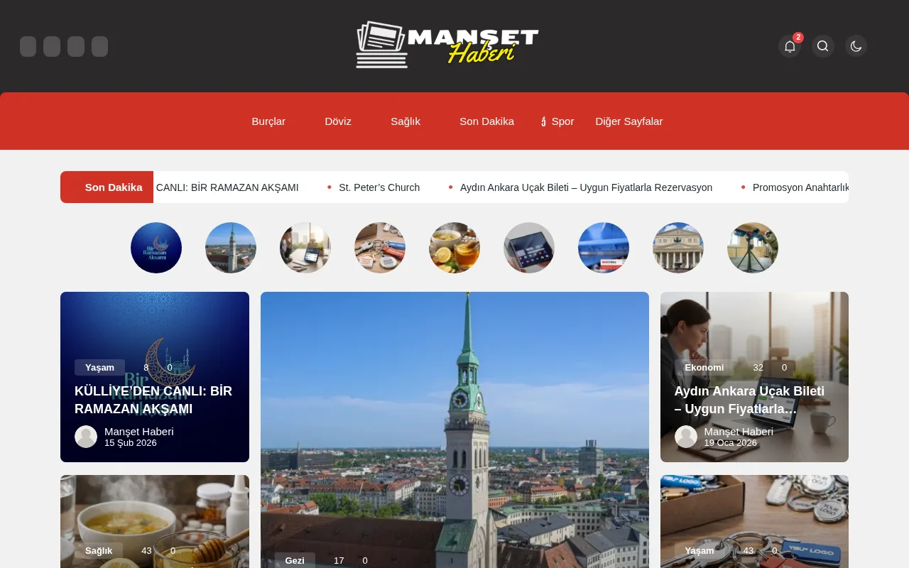 mansethaberi.com web sitesi ekran görüntüsü - Haber - DA 4