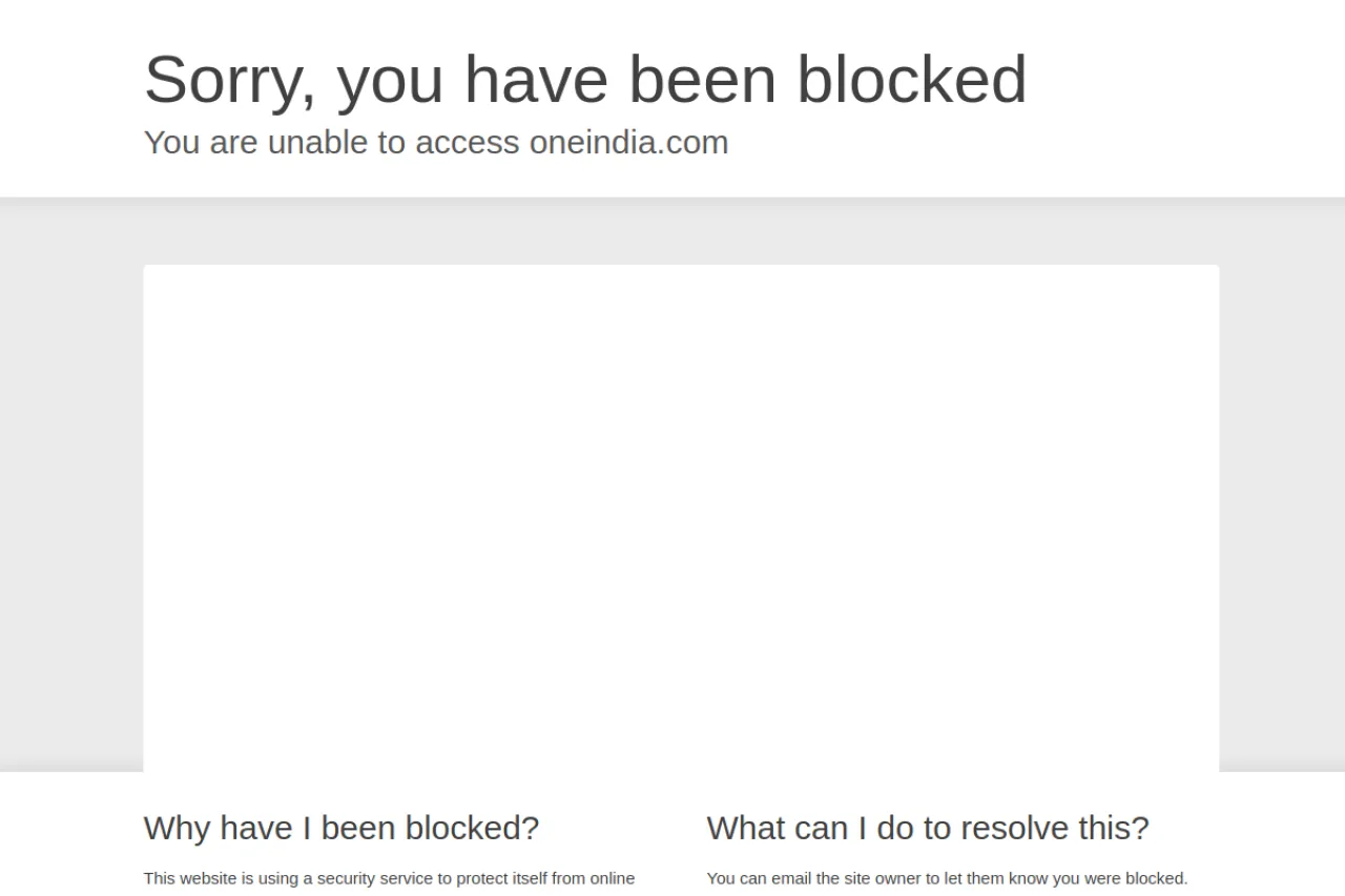 oneindia.com web sitesi ekran görüntüsü - Teknoloji - DA 84