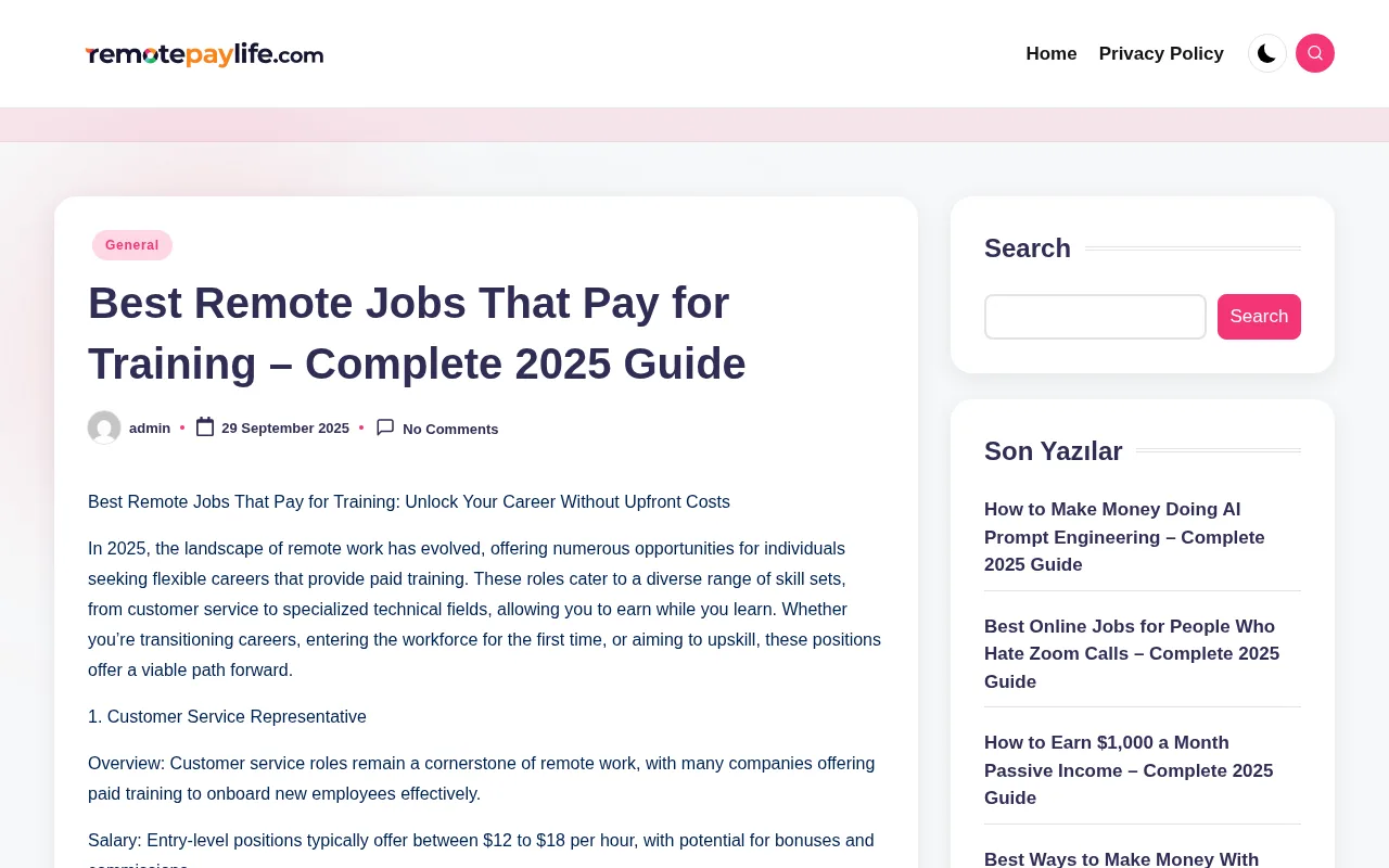 remotepaylife.com web sitesi ekran görüntüsü