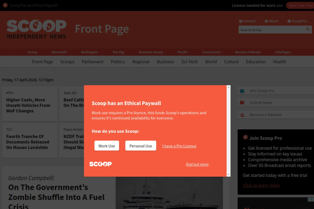 scoop.co.nz web sitesi ekran görüntüsü - Teknoloji - DA 81