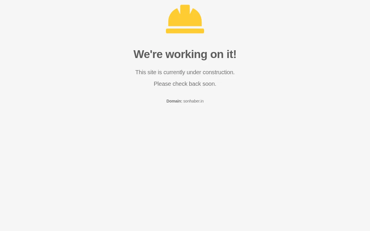 sonhaber.in web sitesi ekran görüntüsü - Haber