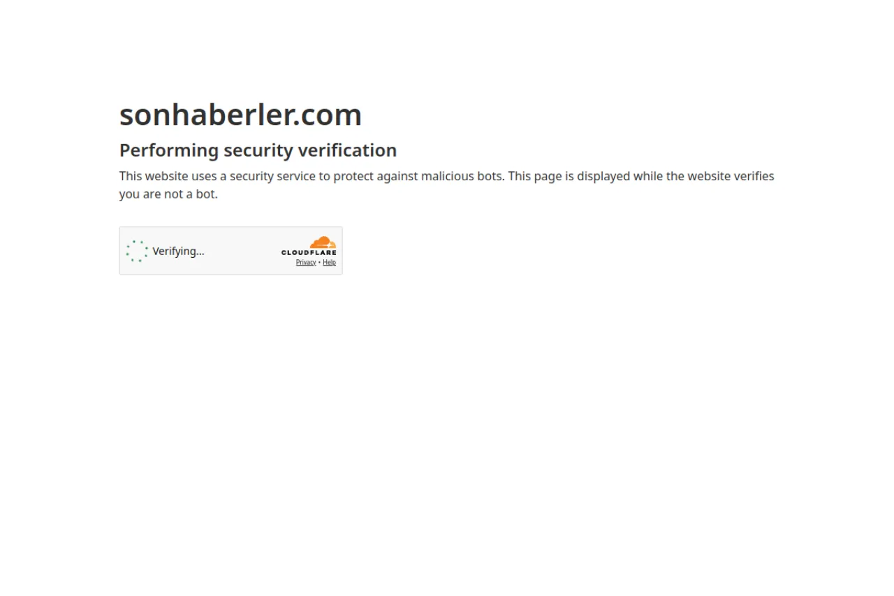 sonhaberler.com web sitesi ekran görüntüsü - Haber - DA 70