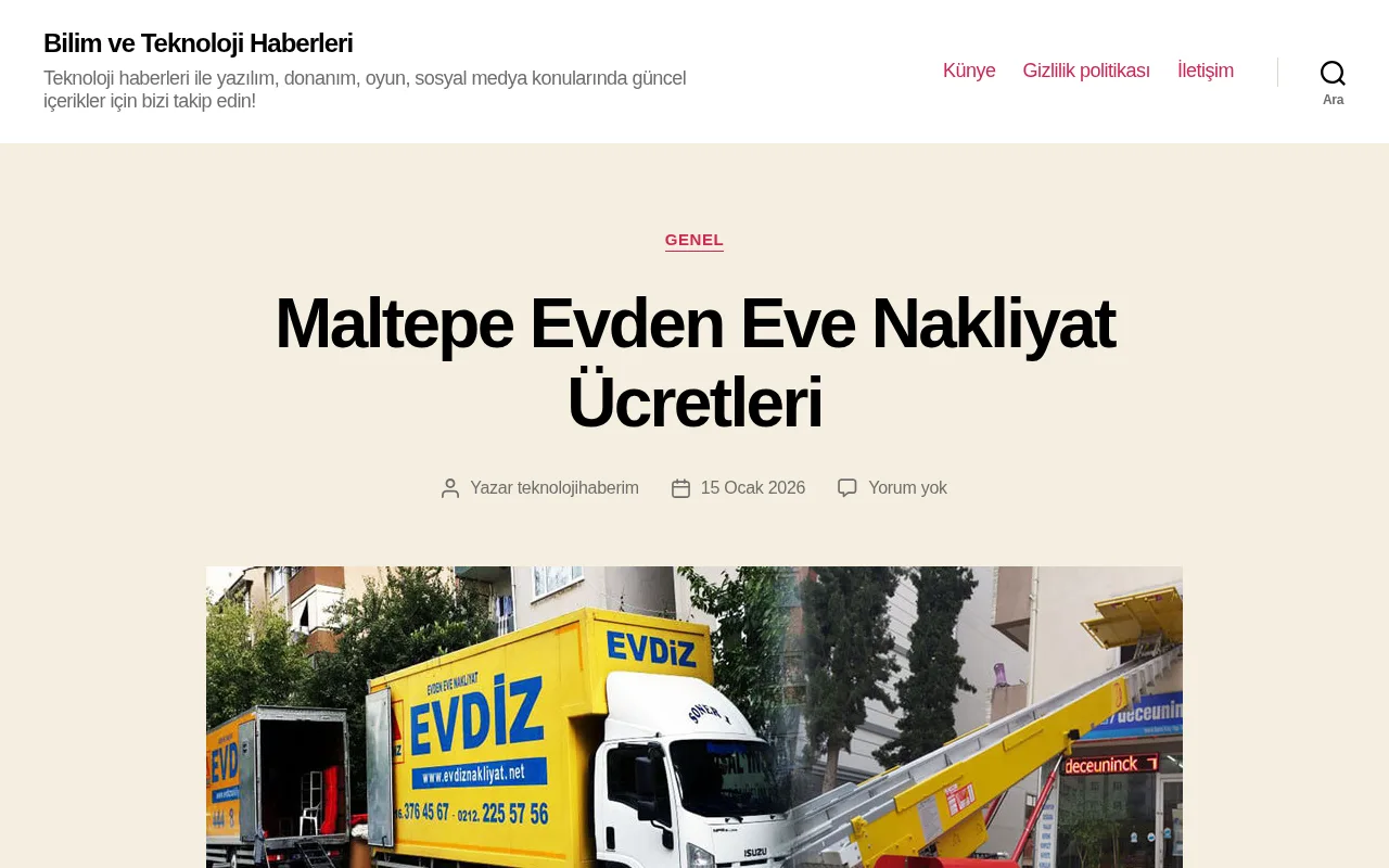 teknolojihaberim.net web sitesi ekran görüntüsü - Haber - DA 20