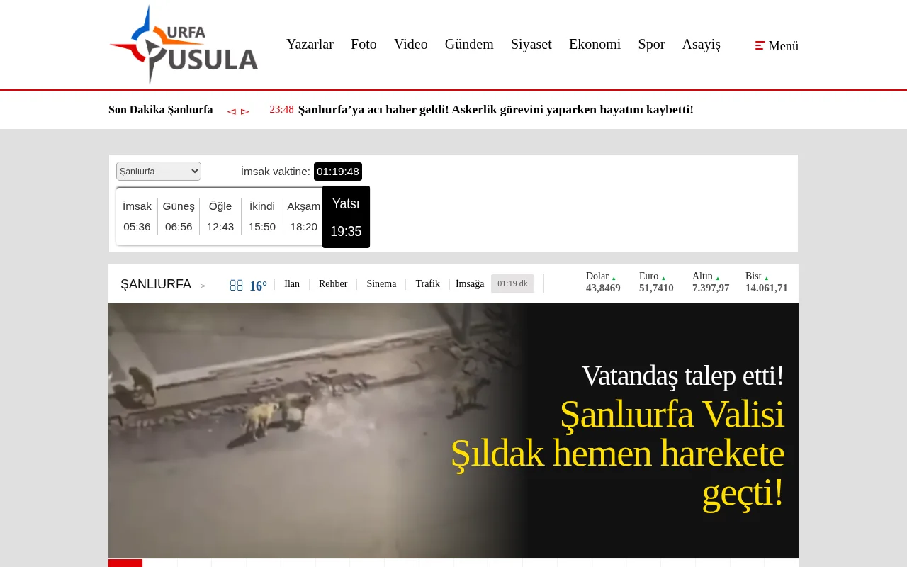 urfapusula.com web sitesi ekran görüntüsü - DA 14
