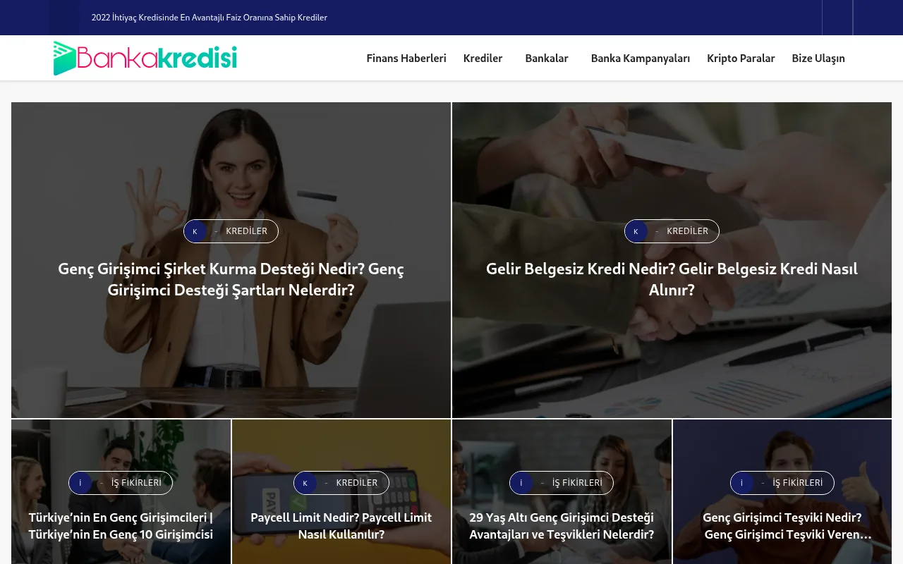 uygunbankakredisi.net web sitesi ekran görüntüsü - Ekonomi