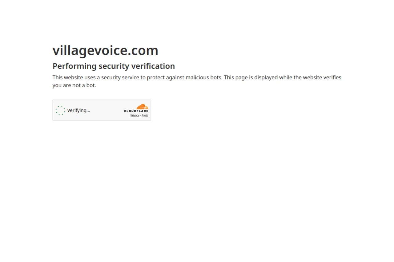 villagevoice.com web sitesi ekran görüntüsü - Teknoloji - DA 85