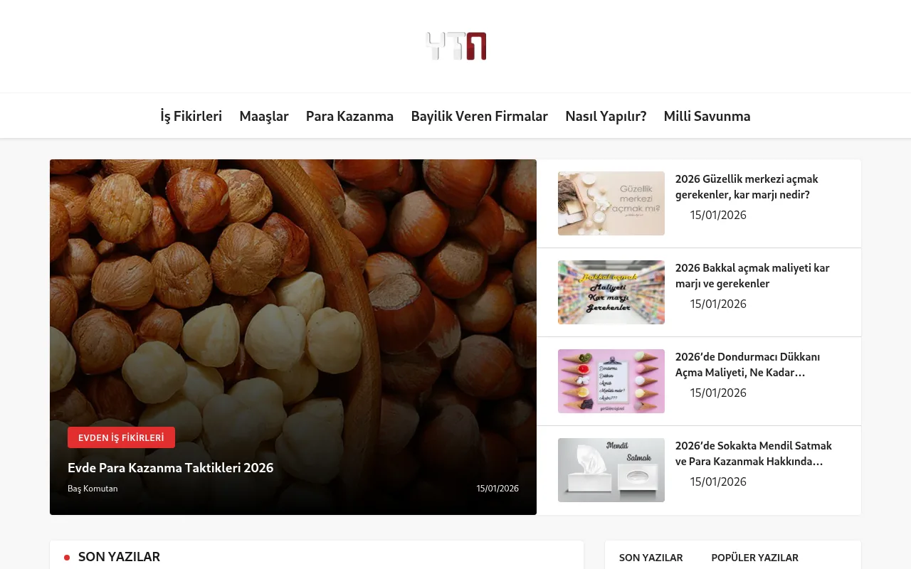 yerliteknoloji.net web sitesi ekran görüntüsü - Teknoloji